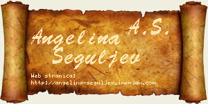 Angelina Šeguljev vizit kartica